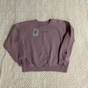 Savage X Fenty Men's Dusty Pink Crewneck Sweater